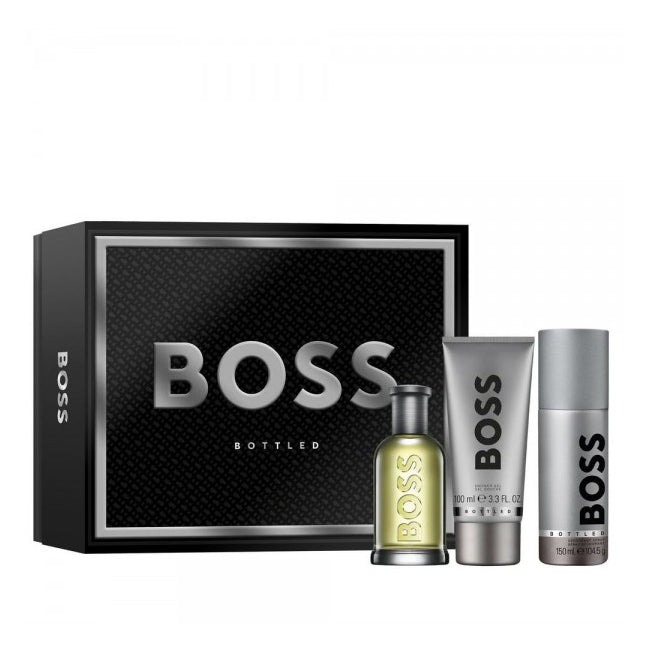 Boss Bottled 3Pc Gift Set for Men by Hugo Boss