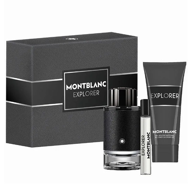 Explorer 3Pc Gift Set for Men by Mont Blanc