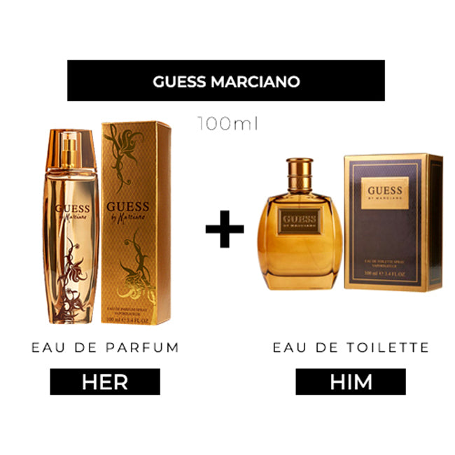 Marciano 100ml EDP Women + 100ml EDT Men by Guess