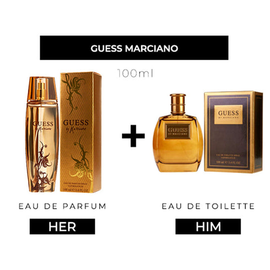 Marciano 100ml EDP Women + 100ml EDT Men by Guess