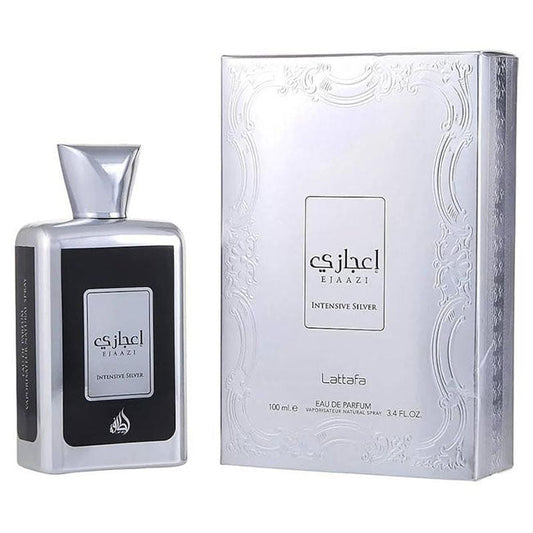 Lattafa Ejaazi Silver EDP Spray 100ml for Unisex by Lattafa