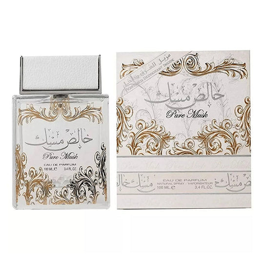 Lattafa Pure Musk 100ml EDP Spray for Unisex by Lattafa