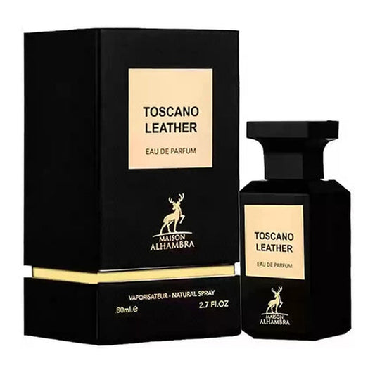 Toscano Leather 80ml EDP Spray for Unisex by Maison Alhambra