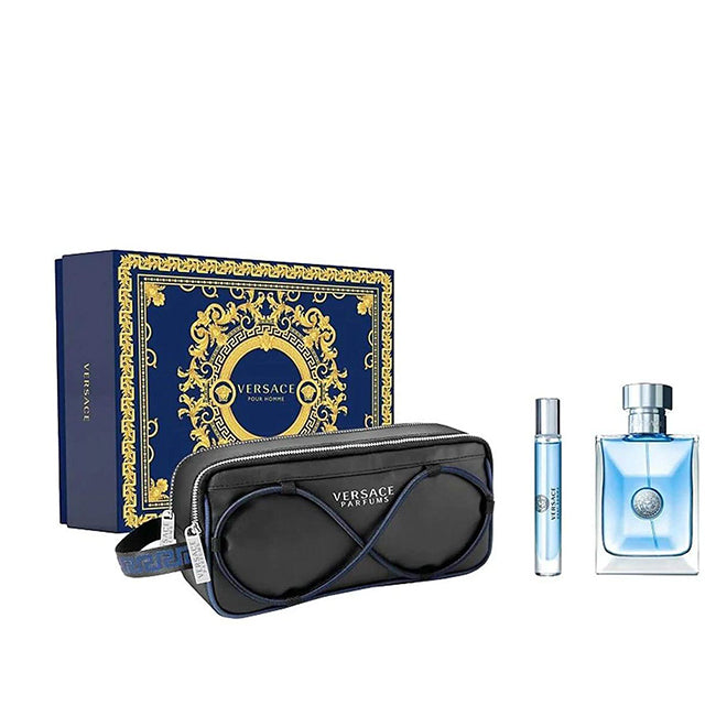 Versace Pour Homme 3Pc Gift Set for Men by Versace