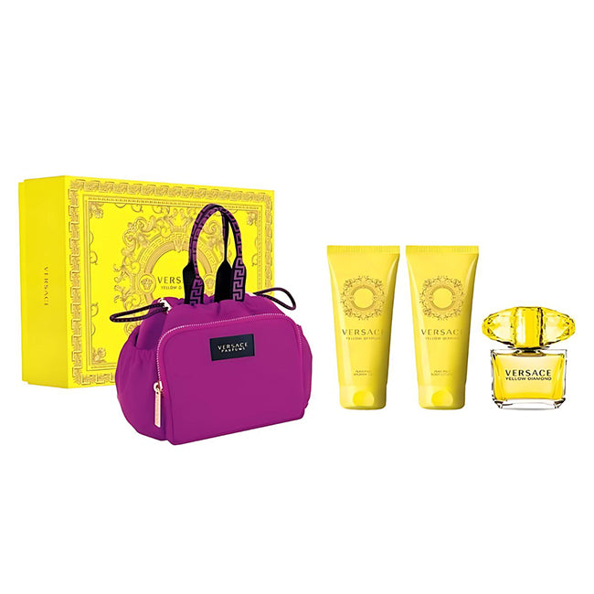 Yellow Diamond 4Pc Gift Set for Women by Versace