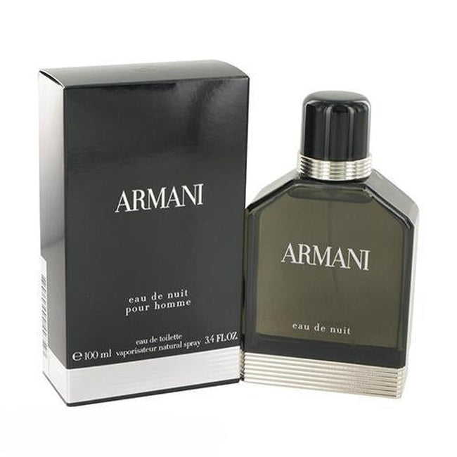 Armani Eau De Nuit 100ml EDT Spray Men By Giorgio Armani