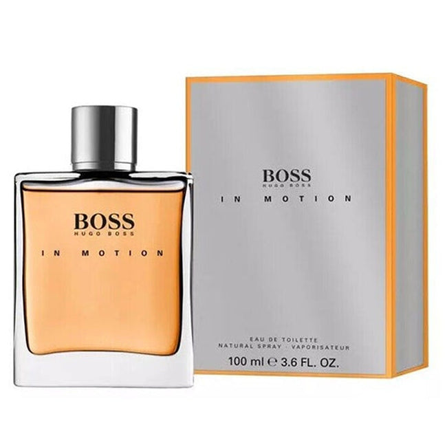 Boss In Motion 100ml EDT Spray (New Packaging) for Men by Hugo Boss