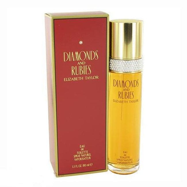 Diamonds & Rubies 100ml EDT Spray For Women By Elizabeth Taylor