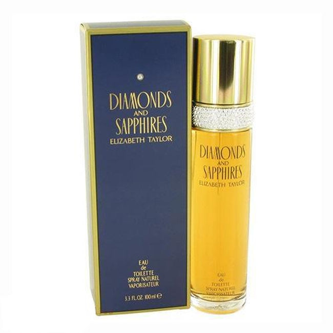 Diamonds & Saphires 100ml EDT Spray For Women By Elizabeth Taylor