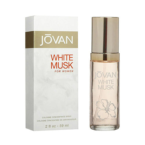White Jovan Musk 59ml EDC Spray for Women by Jovan