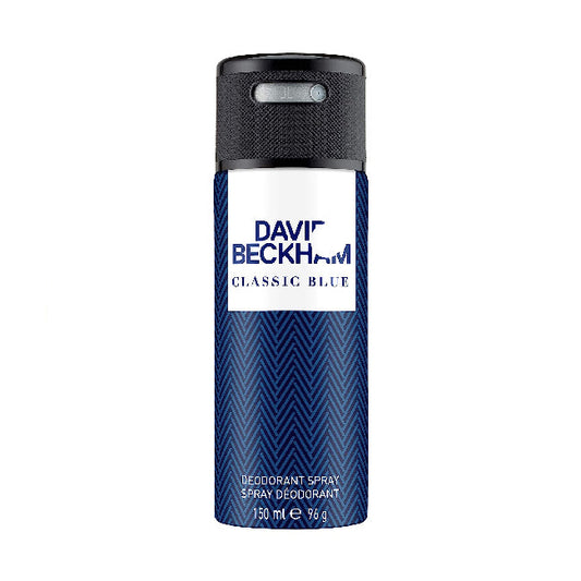 Beckham Classic Blue Deo Spray 150ml for Men by David Beckham