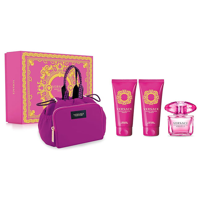 Bright Crystal Absolu 4Pc Gift Set for Women by Versace