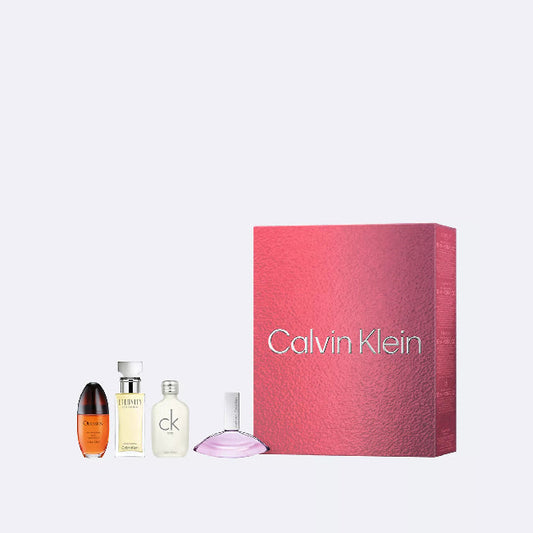 Ck Ladies 4Pc Mini Gift Set for Women by Calvin Klein