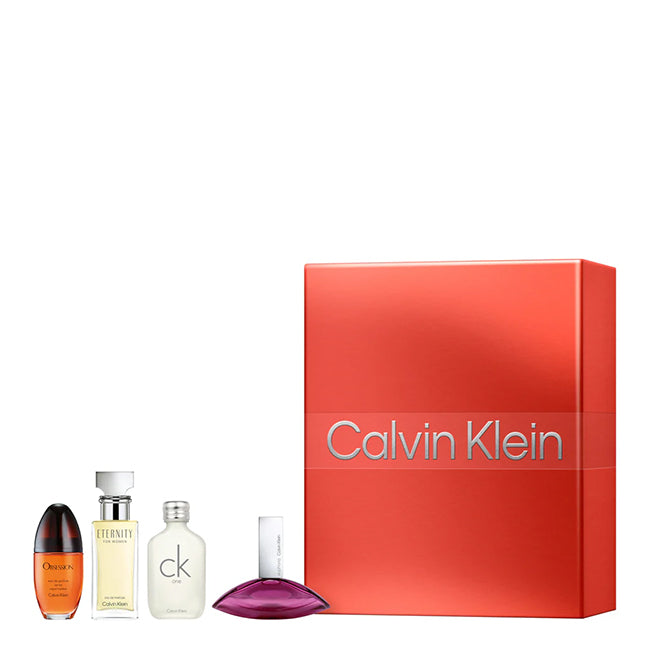 Ck Ladies 4Pc Mini Gift Set for Women by Calvin Klein