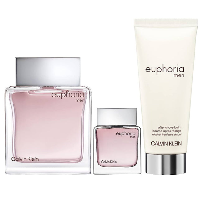 Euphoria Men 3Pc Gift Set for Men by Calvin Klein