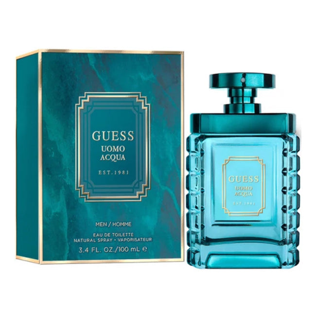 Guess Uomo Aqua 100ml EDT Spray for Men by Guess
