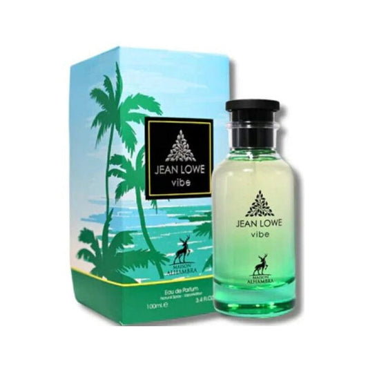 Jean Lowe Vibe 100ml EDP Spray for Unisex by Maison Alhambra