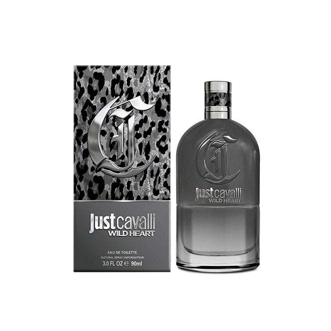 Just Cavalli Wild Heart 90ml EDT Spray for Men by Roberto Cavalli