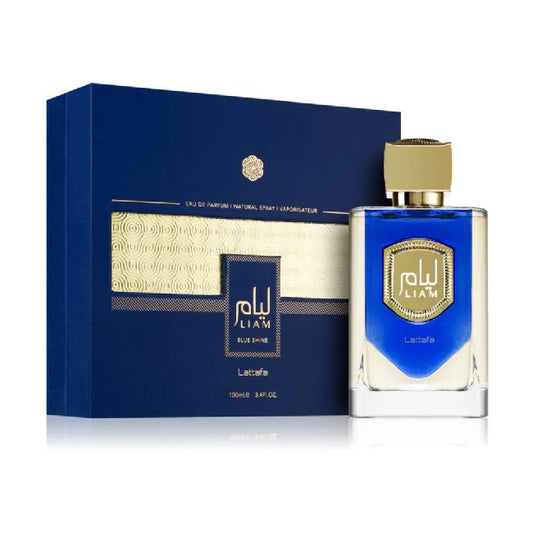 Lattafa Liam Blue Shine 100ml EDP Spray for Unisex by Lattafa