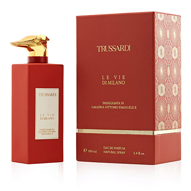 Le Vie Di Milano Passeggiata In Galleria Vittorio Emanuele Ii 100ml EDP Spray for Unisex by Trussardi
