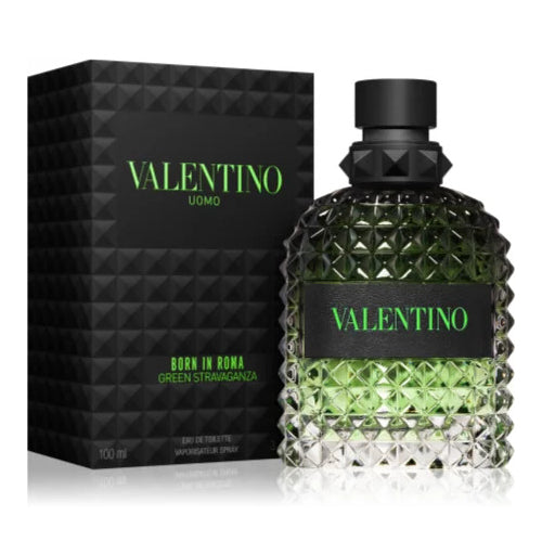 Valentino Uomo Born In Roma Green Stravaganza 100ml EDT Spray for Men by Valentino