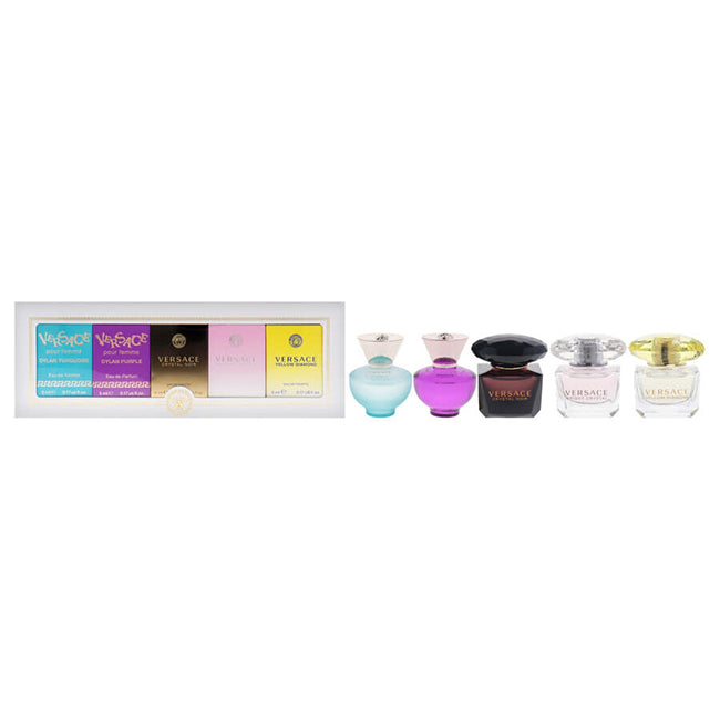 Versace 5Pc Mini Gift Set by Versace for Women