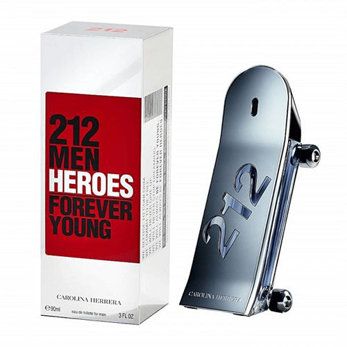 212 Heroes forever Young 90ml EDT Spray for Men by Carolina Herrera