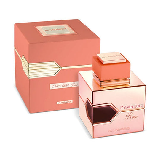 Al Haramain L'Aventure Rose 100ml EDP Spray for Women by Al Haramain