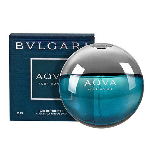 Aqva Pour Homme 50ml EDT Spray for Men by Bvlgari
