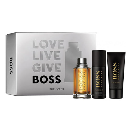 Boss The Scent 3Pc Gift for Men by Hugo Boss