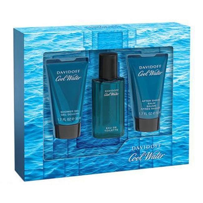 Cool Water Men 3PC Gift Set For Men By Davidoff