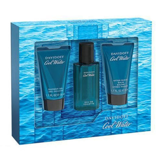 Cool Water Men 3PC Gift Set For Men By Davidoff