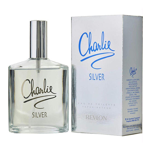 Charlie Silver 100ml EDT Spray (Damaged) for Women by Revlon