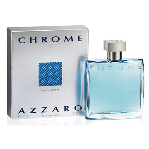 Chrome 100ml EDT Spray For Men By Azzaro