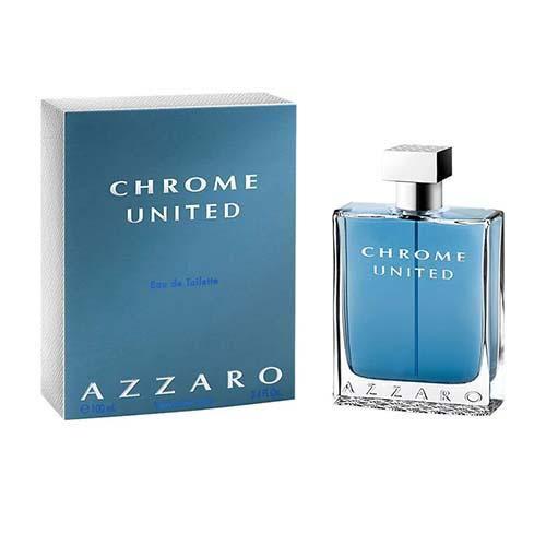Chrome United 100ml EDT Spray for Men by Azzaro