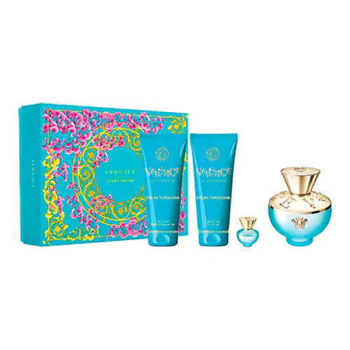 Dylan Turquoise 4Pc Gift Set for Women by Versace