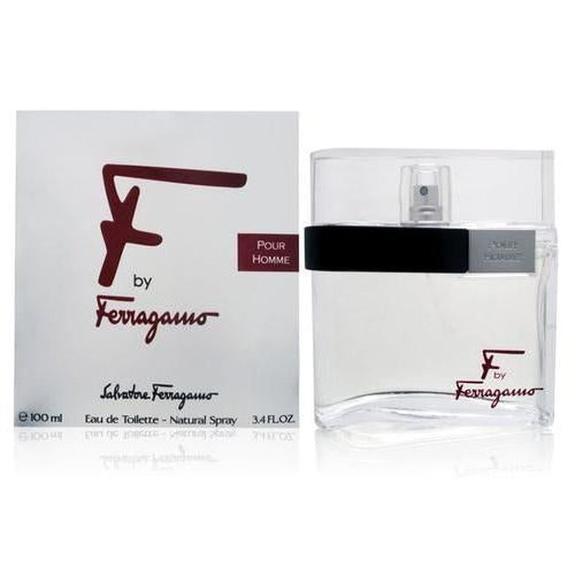 F By Ferragamo 100ml EDT Spray For Men By Salvatore Ferragamo