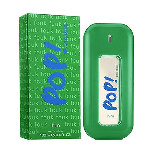 Fcuk Pop Culture 100ml EDT Spray for Men by Fcuk