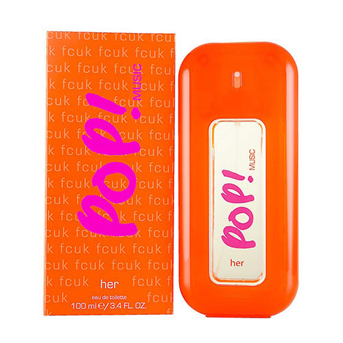 Fcuk Pop Music 100ml EDT Spray for Women by Fcuk