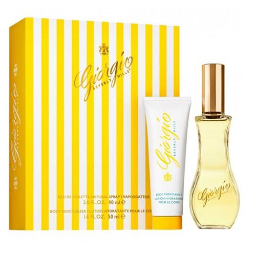 Giorgio Yellow 2Pc Set For Women By Giorgio Beverly Hills