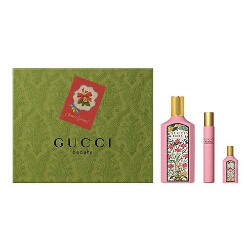Gucci Flora Gorgeous Gardenia 3Pc Gift Set for Women by Gucci