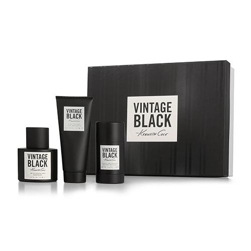 K.C Vintage Black 3Pc Gift Set for Men by Kenneth Cole