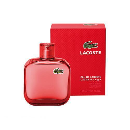 Lacoste L.12.12 Rouge 100ml EDT Spray for Men By Lacoste