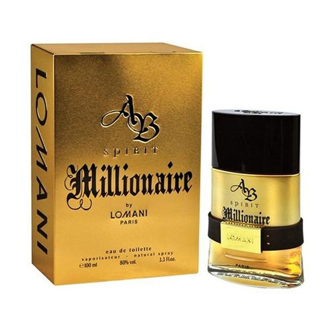 Lomani Spirit Millionaire 100ml EDT Spray For Men By Lomani