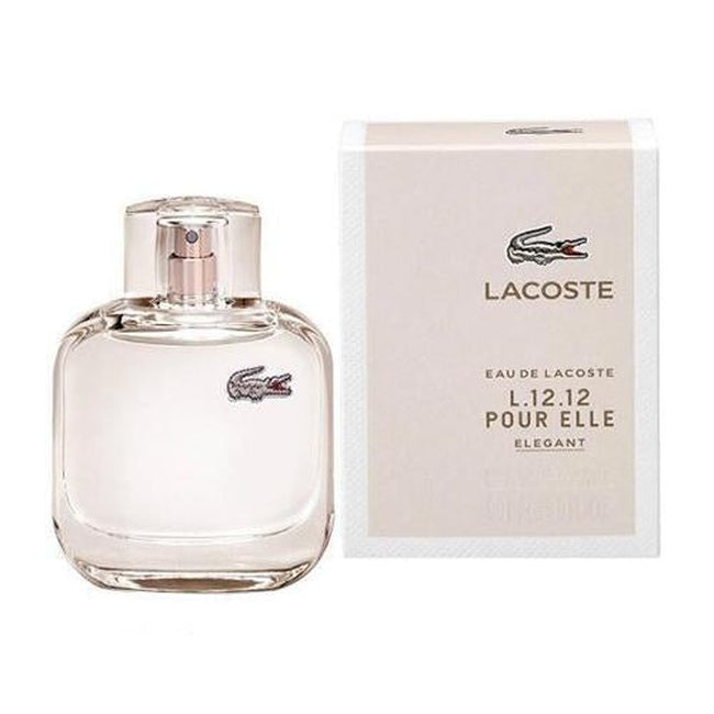 Lacoste Eau De Lacoste L.12.12 Elegant 3oz/90ml EDT Spray For Women by Lacoste