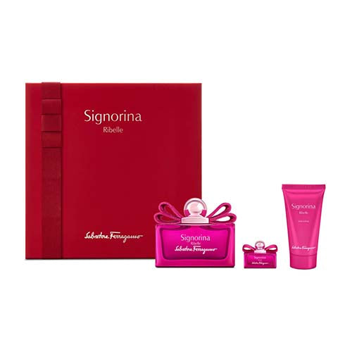 Signorina Ribelle 3Pc Gift Set for Women by Salvatore Ferragamo