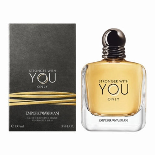 Stronger With You Only 100ml EDP Spray for Men by Emporio Armani