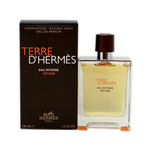 Terre D'Hermes Eau Intense Vetiver 100ml EDP Spray for Men by Hermes