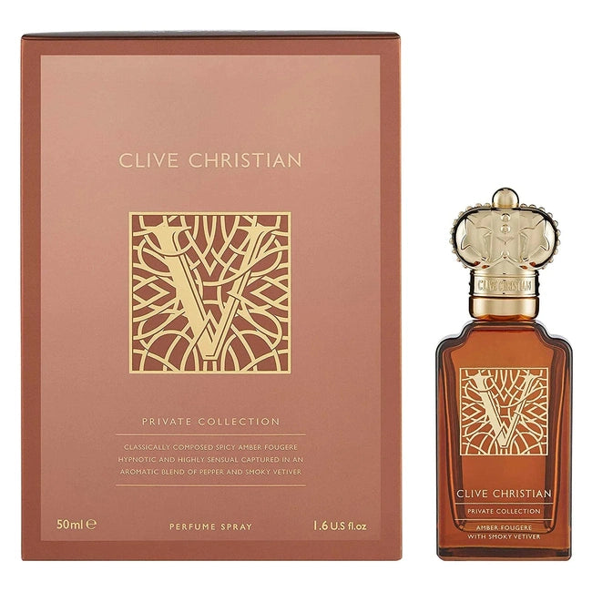 V Amber Fougere Masculine 50ml EDP Spray for Women by Clive Christian