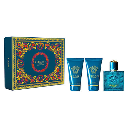 Versace Eros 3Pc Gift Set for Men by Versace